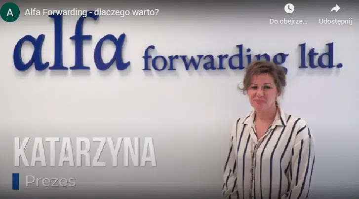 Praca w Alfa Forwarding